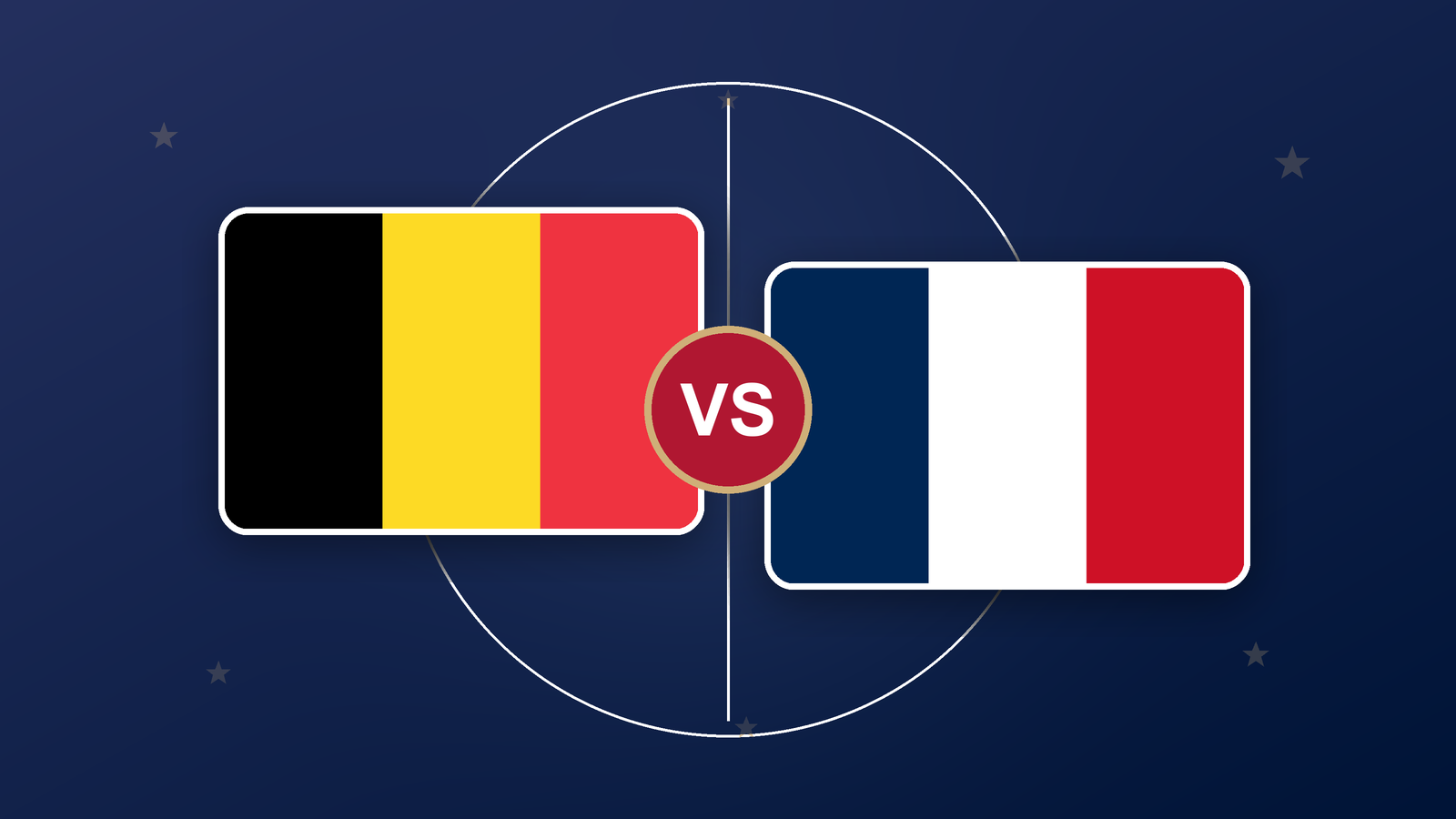 Affiche BELGIQUE - FRANCE