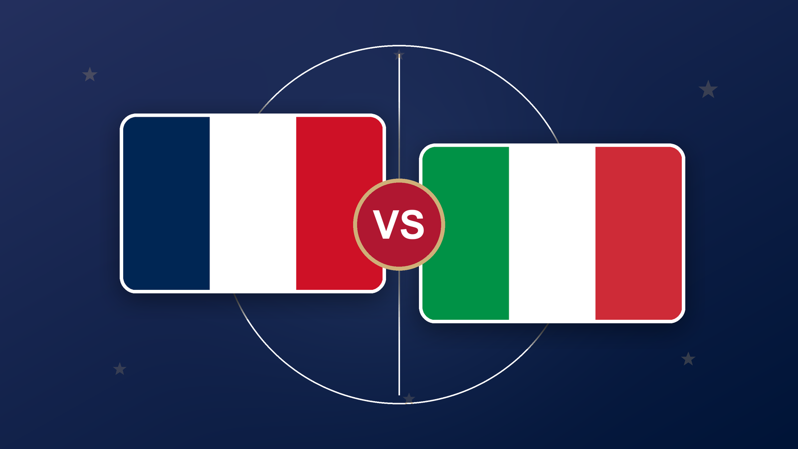 Affiche FRANCE - ITALIE